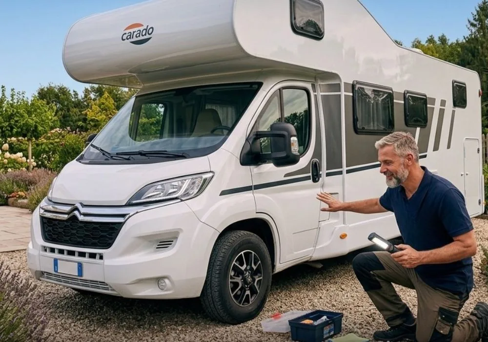 Camper dopo le vacanze